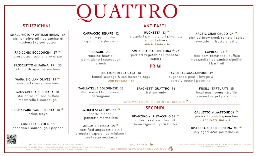 Menu_Quattro Restaurant_Whistler_image_old_1