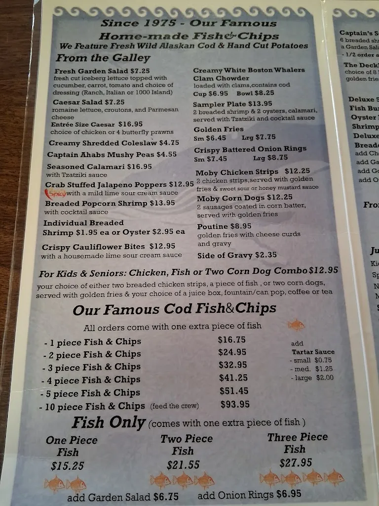 Menu_Moby Dick Restaurant_White Rock_image_old_2
