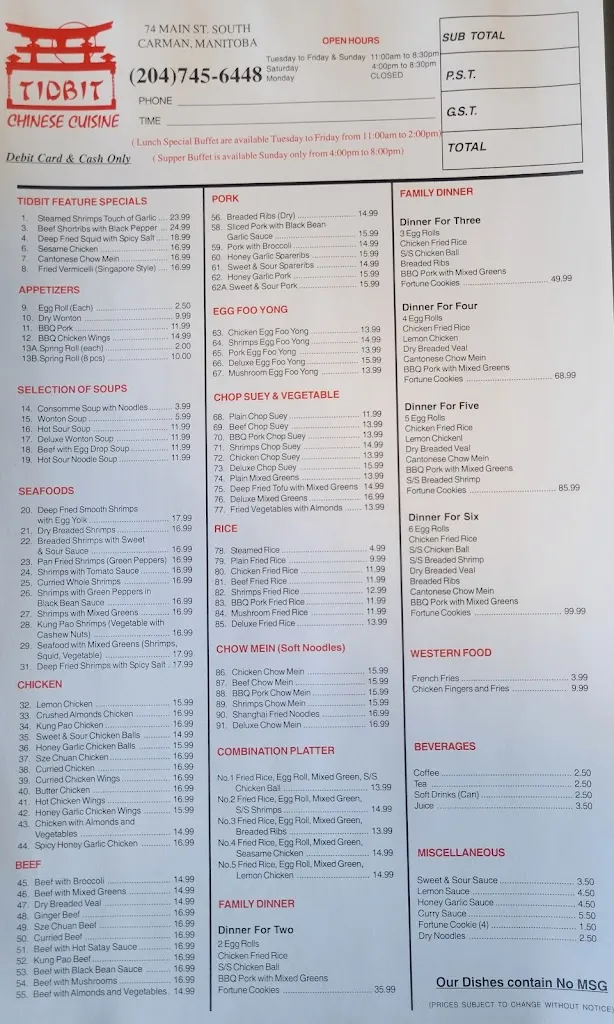Menu_Tidbit Restaurant_Carman_image_old_2