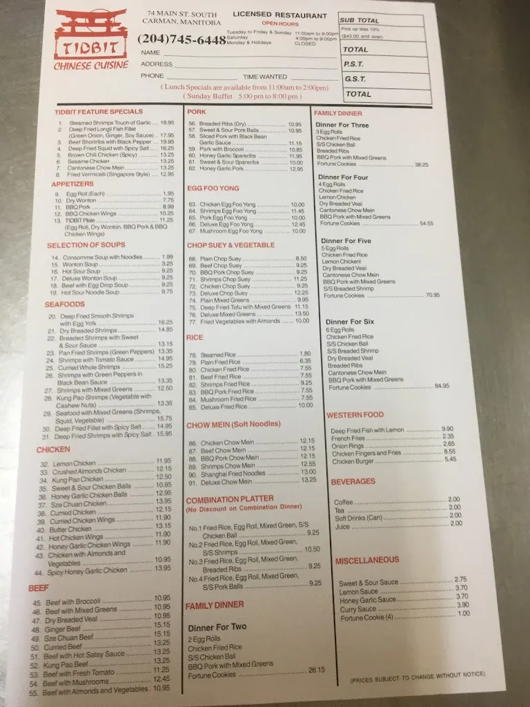 Menu_Tidbit Restaurant_Carman_image_old_3