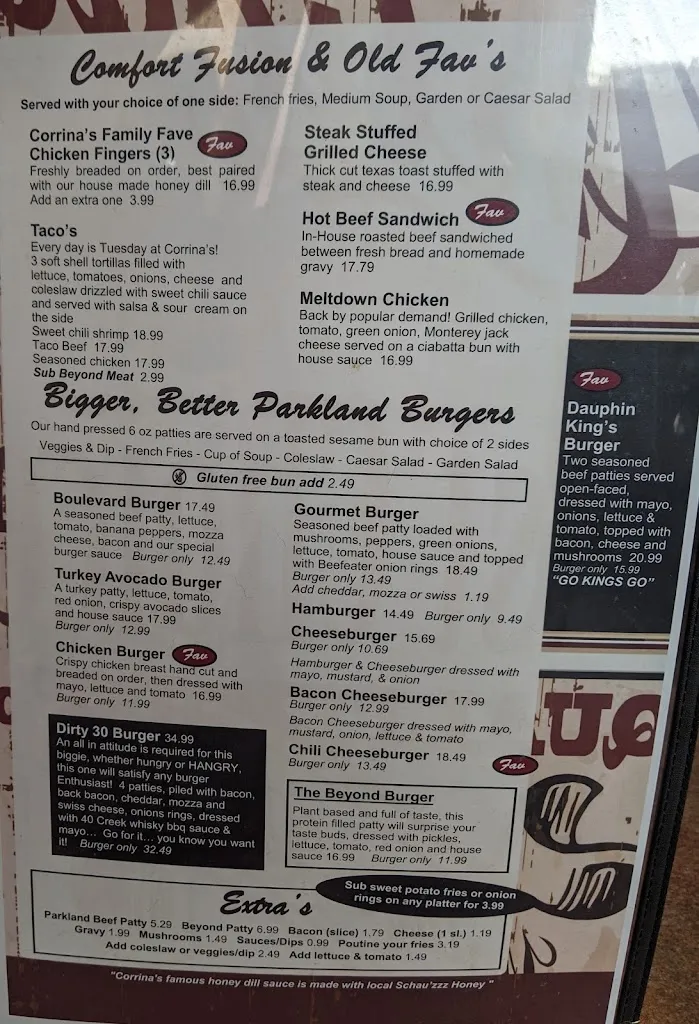 Menu_Corrina’s on Main_Dauphin_image_old_3
