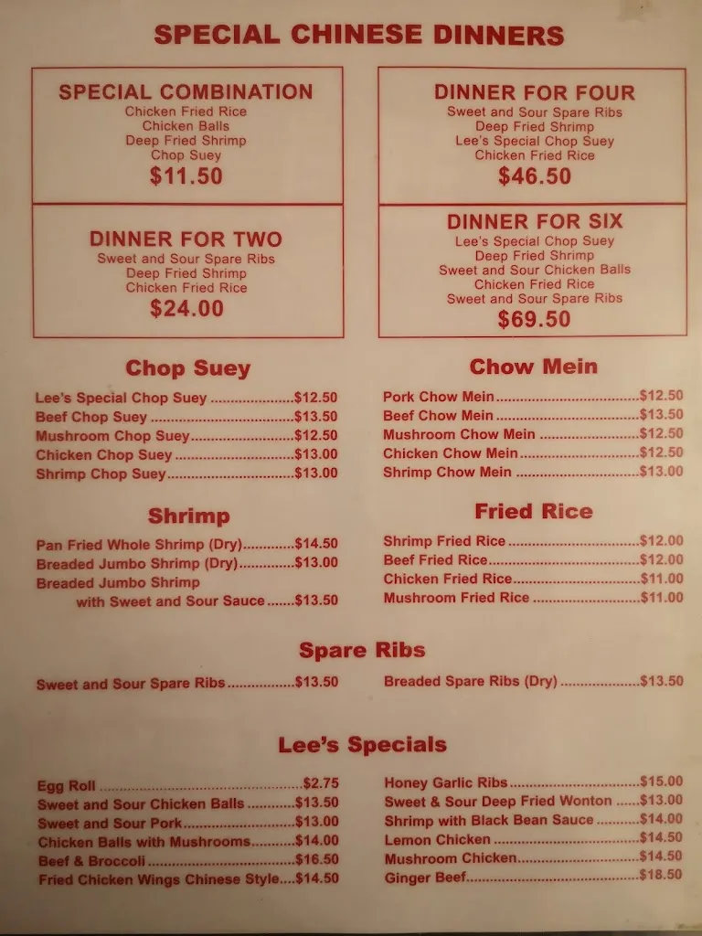 Menu_Lee's Restaurant_Dauphin_image_old_2