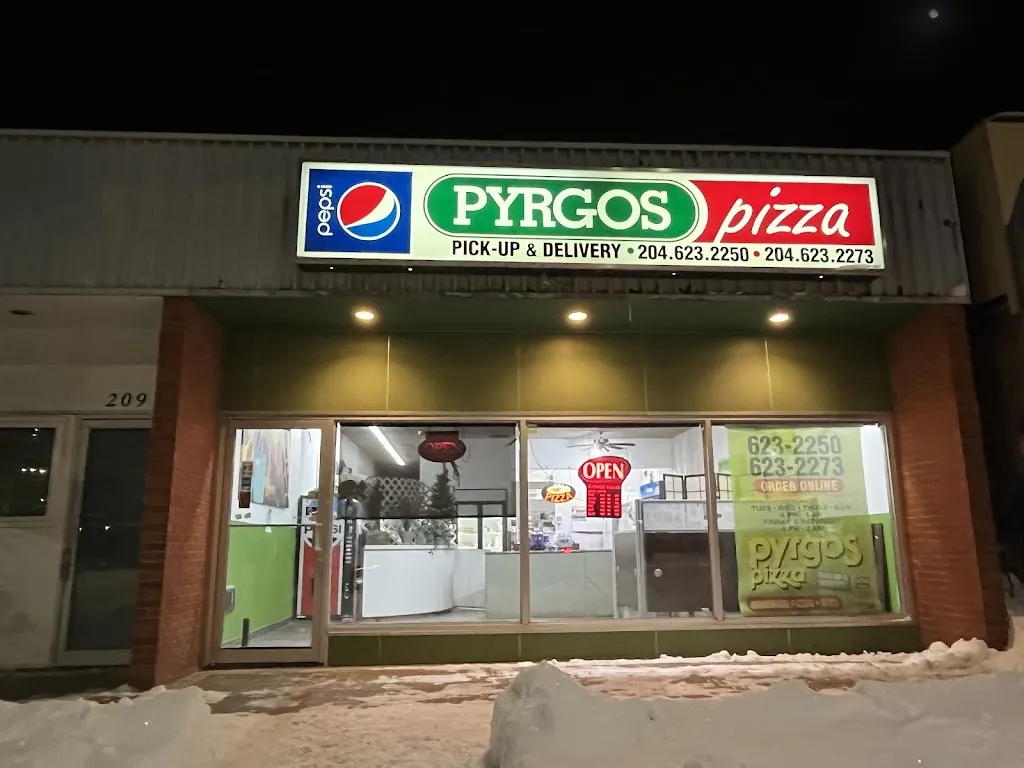 PyrgosPizza restaurante en The Pas