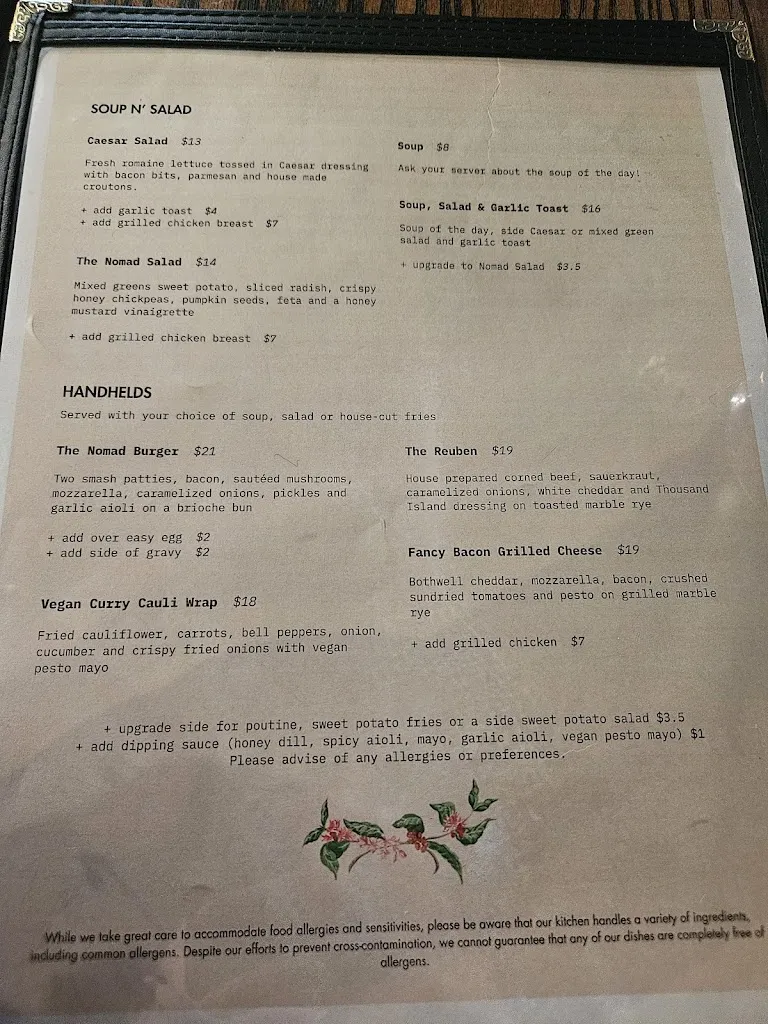 Menu_Roasted Nomad_Winnipeg_image_old_1