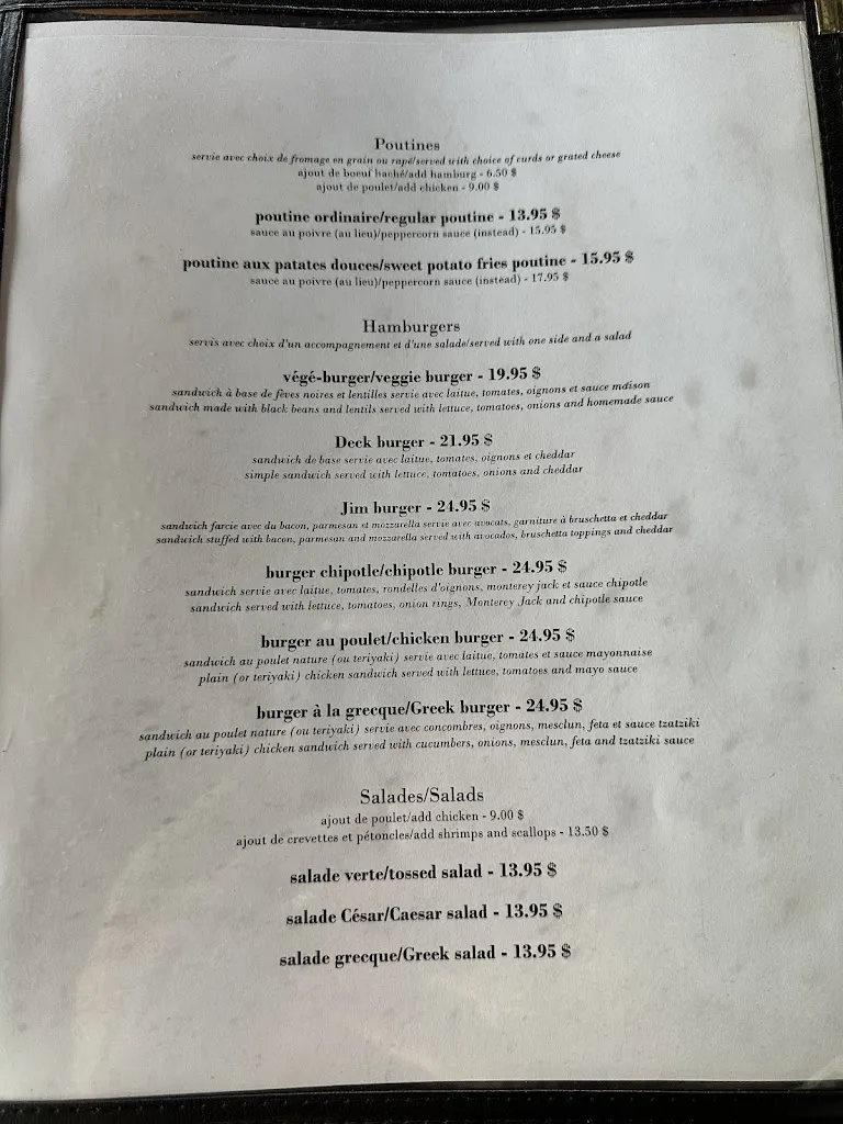 Menu_Le Deck_Edmundston_image_old_2