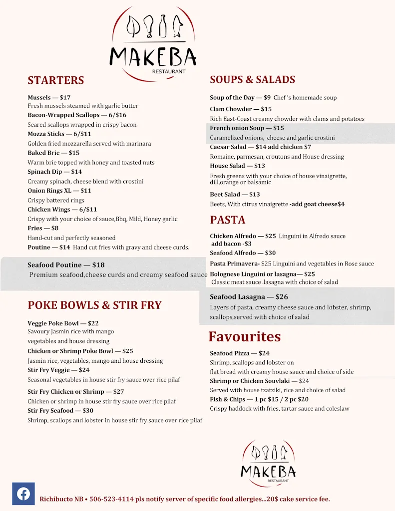 Menu_Makeba Restaurant_Richibucto_image_old_2