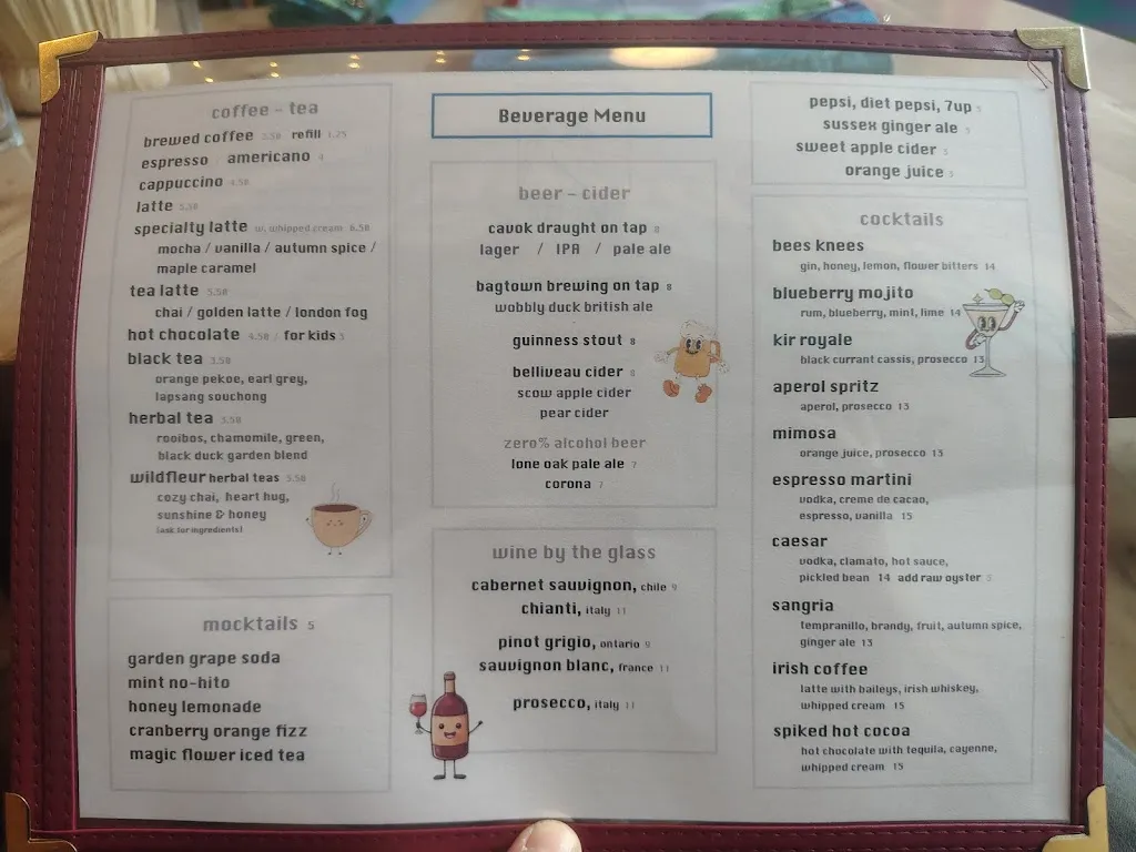 Menu_Ducks aren't Real_Sackville_image_old_2