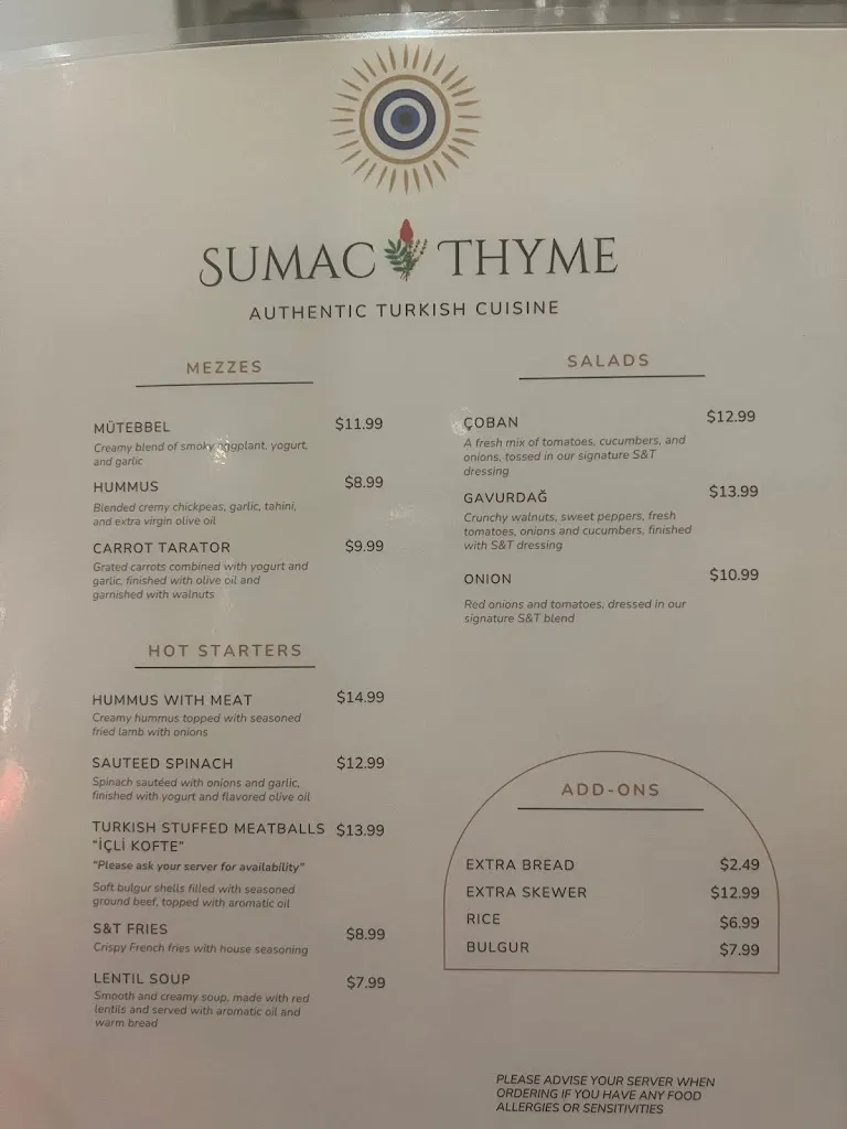 Menu_Sumac & Thyme_Saint John_image_old_2
