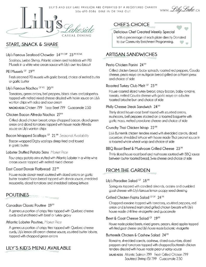 Menu_Lily's_Saint John_image_old_2
