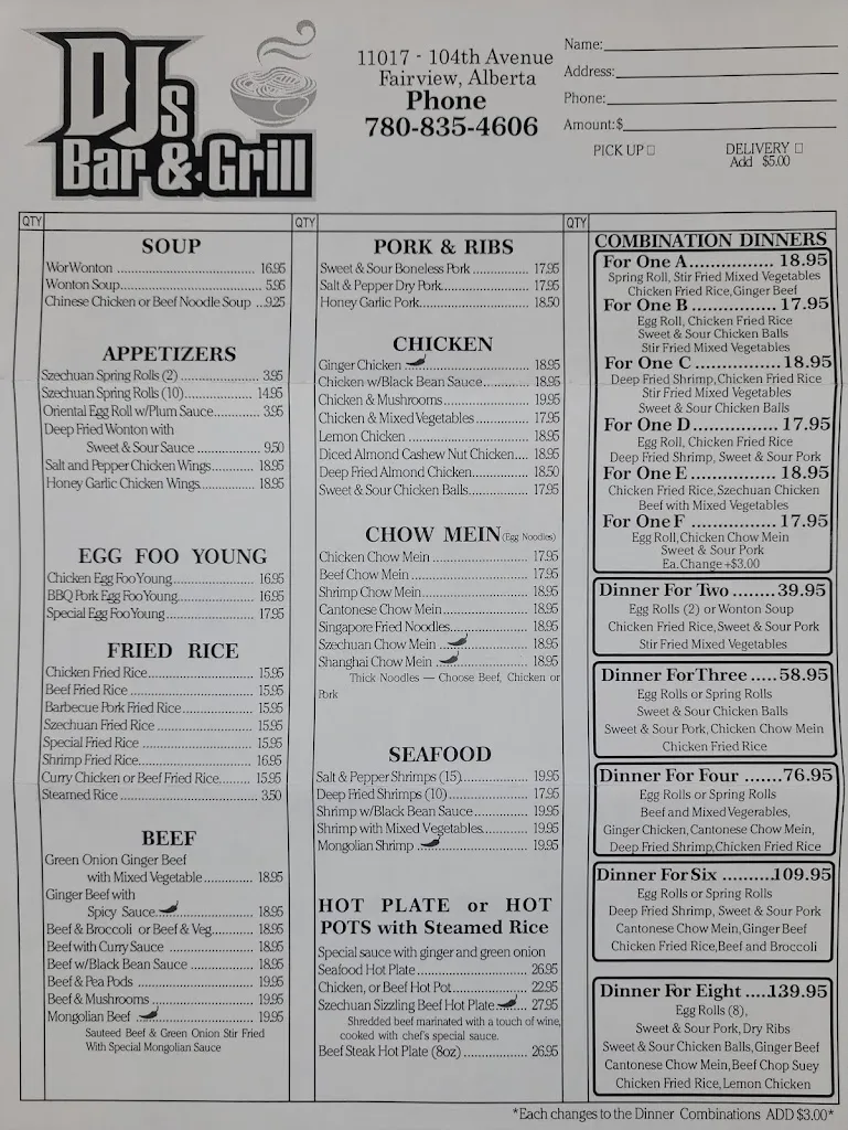 Menu_DJ's Bar & Grill_Fairview_image_old_1