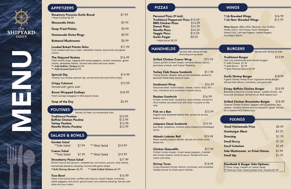 Menu_The Shipyard Eatery_Corner Brook_image_old_1