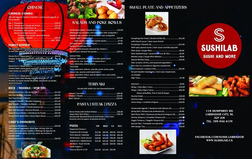 Menu_Sushi Lab_Labrador City_image_old_1