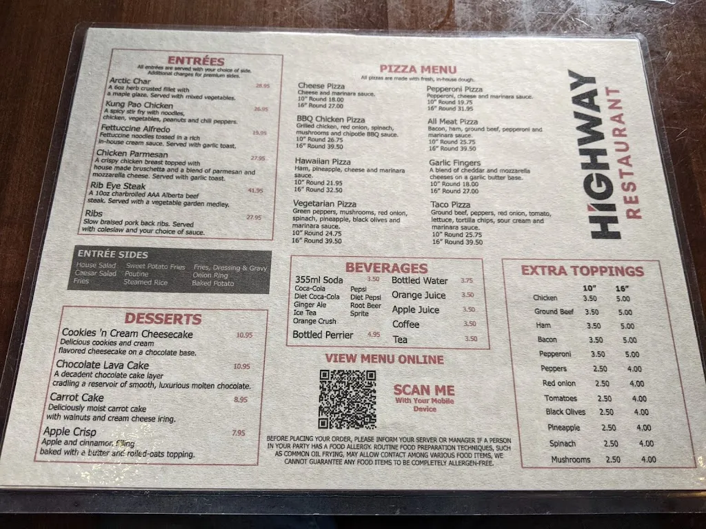 Menu_Highway Restaurant_Inuvik_image_old_1