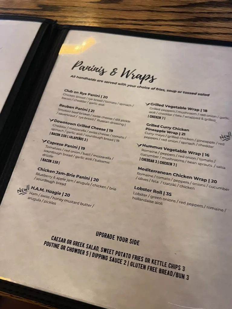 Menu_Brownstone Restaurant_Antigonish_image_old_1