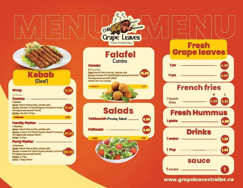 Menu_Grape Leaves_Antigonish_image_old_2