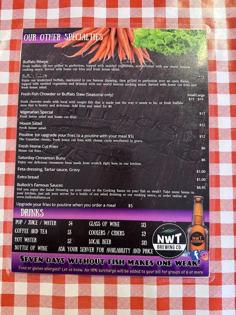 Menu_Bullock's Bistro_Yellowknife_image_old_1