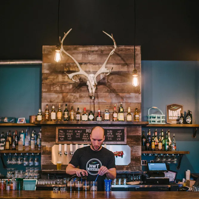 NWT Brewing Company / The Woodyard Brewhouse & Eatery restaurant in Yellowknife