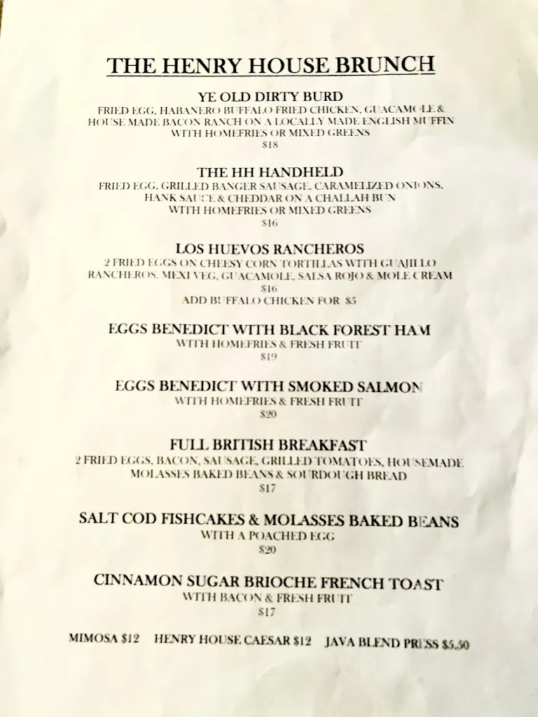 Menu_Henry House_Halifax_image_old_1