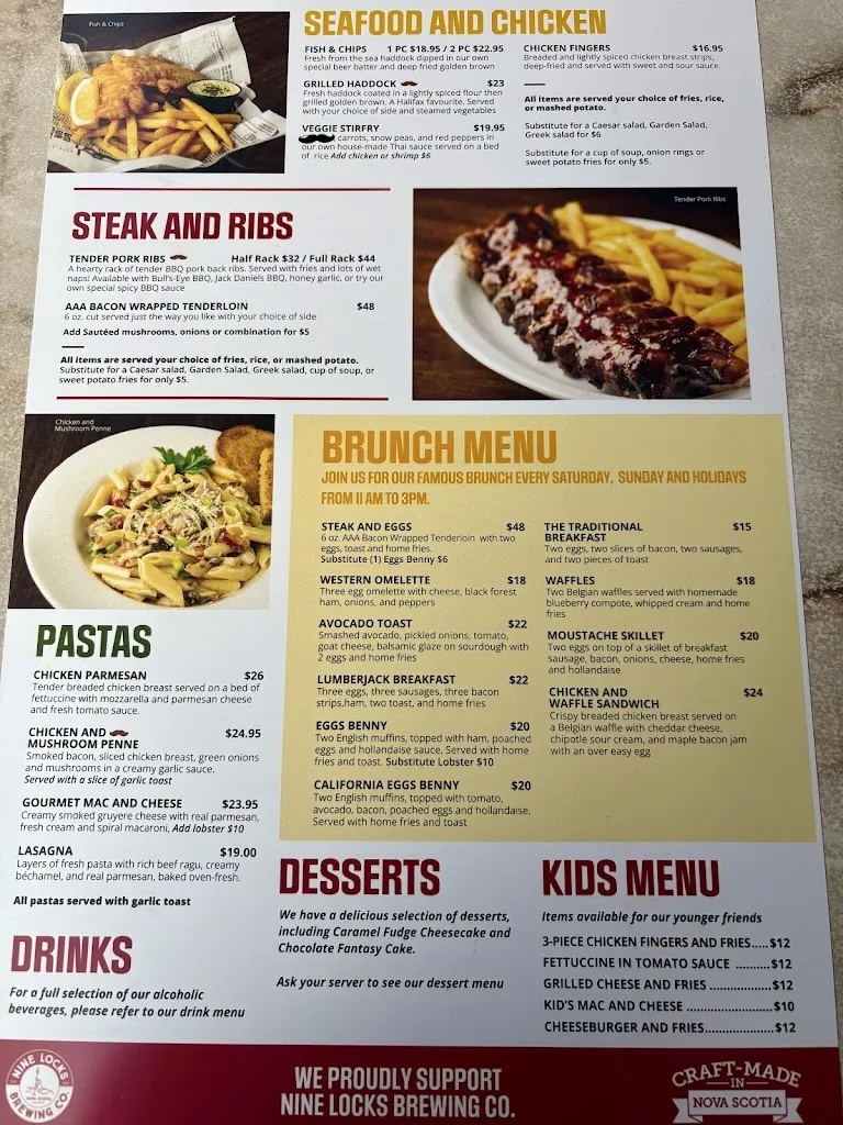 Menu_Your Father's Moustache_Halifax_image_old_2