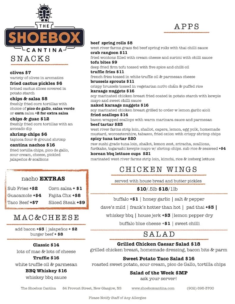 Menu_Shoebox Cantina_New Glasgow_image_old_2
