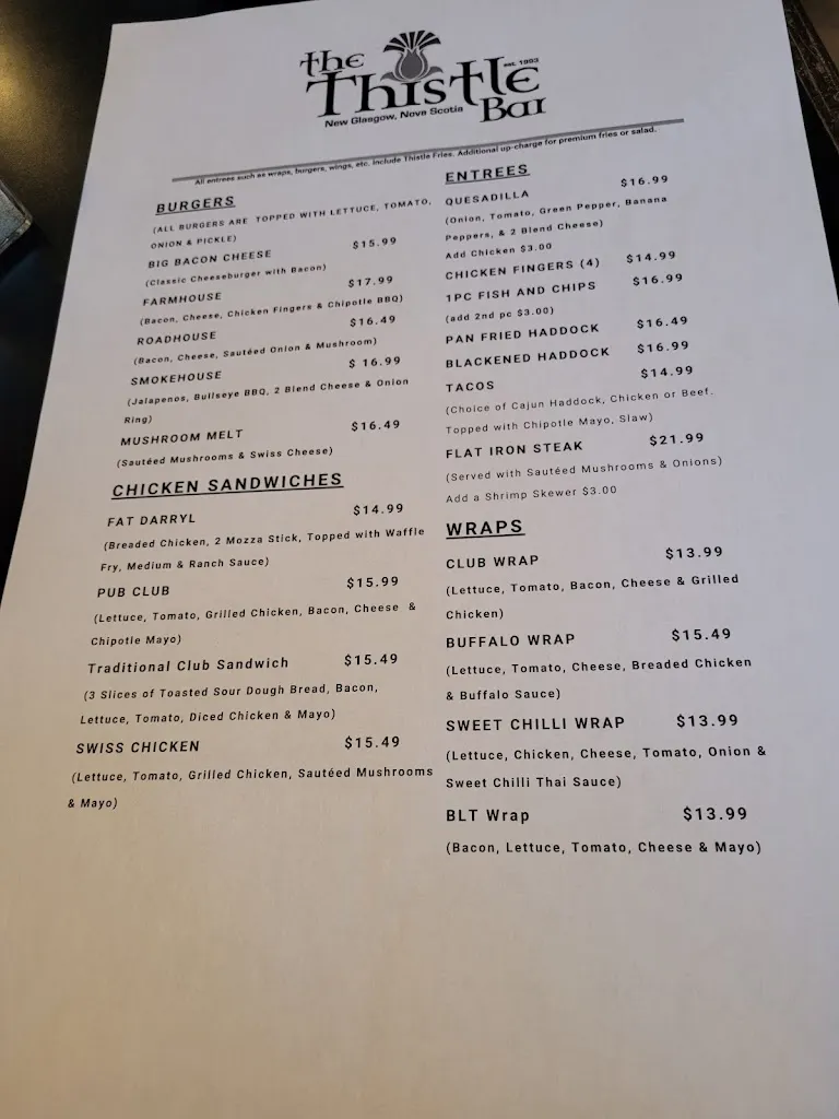 Menu_The Thistle Gastropub_New Glasgow_image_old_1