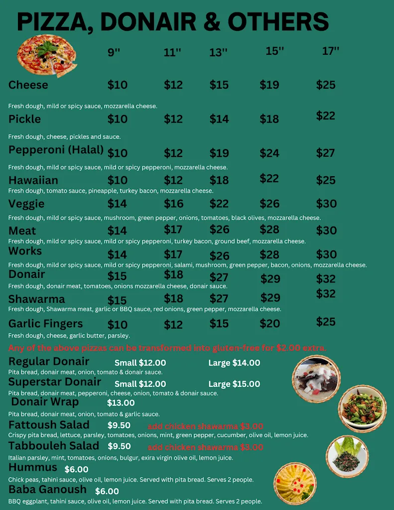 Menu_Maple Cedar Syrian Kitchen_New Glasgow_image_old_2