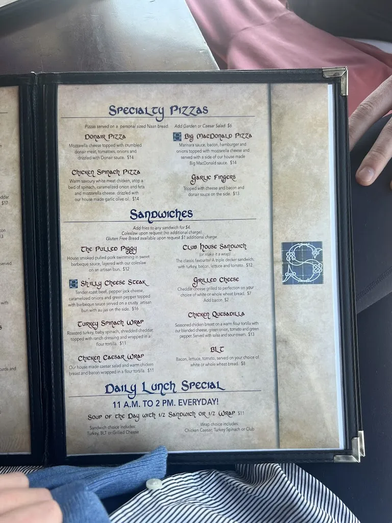 Menu_Sociables Pub and Eatery_Springhill_image_old_1