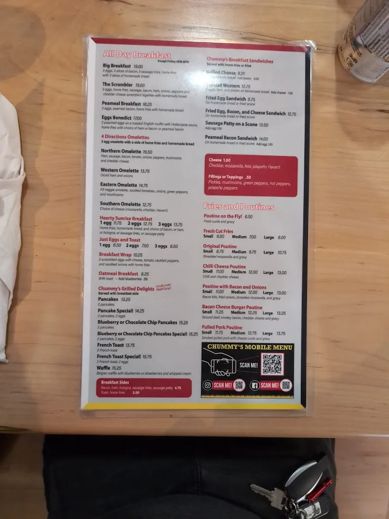 Menu_Chummy's Grill_Algoma_image_old_2