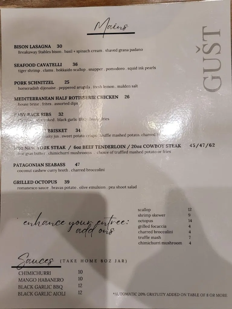 Gušt restaurant in Alliston