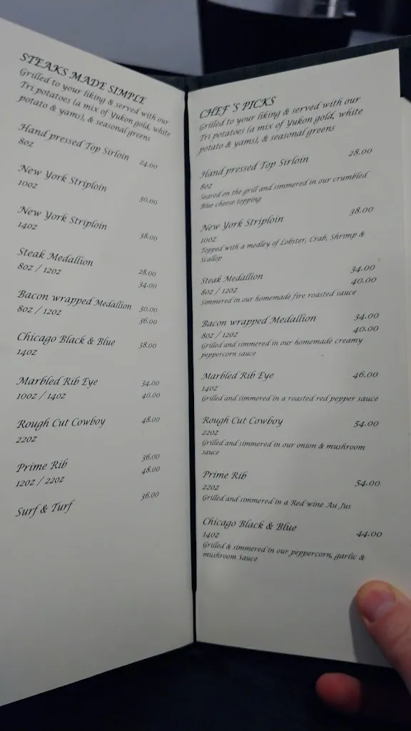 Table For 2 Steak House restaurant in Alliston