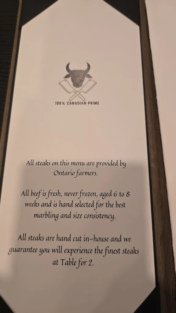 Table For 2 Steak House_Alliston_menu_image_3