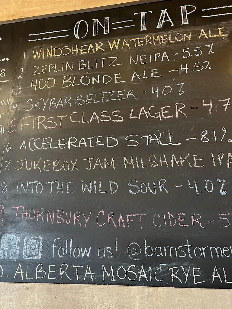Barnstormer Brew Pub & Bottle Shop restaurant in Alliston