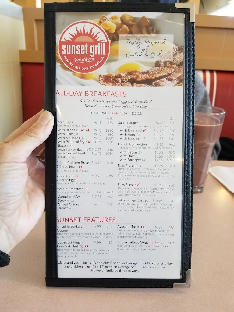 Sunset Grill restaurante en Ajax