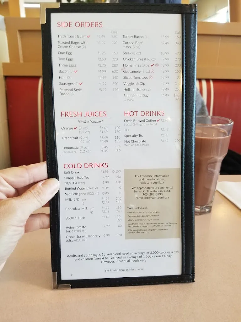 Sunset Grill_Ajax_menu_imagen_2