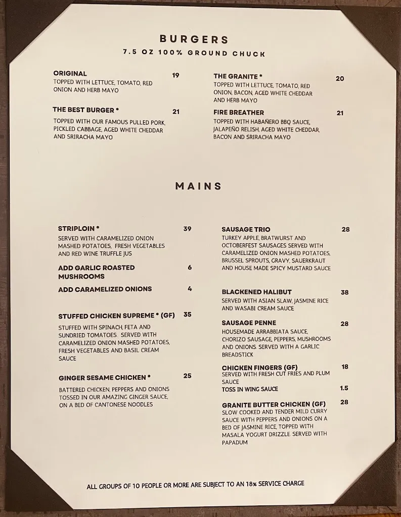 Menu_The Granite_Bancroft_image_old_1