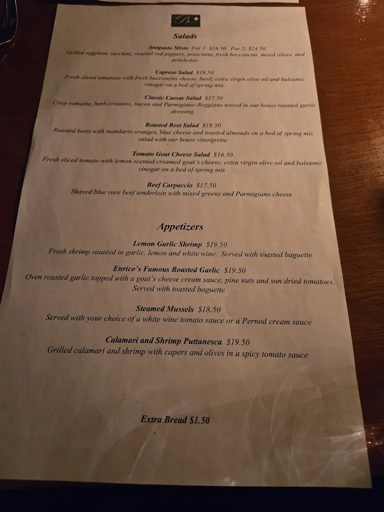 Menu_Il Buco_Barrie_image_old_2