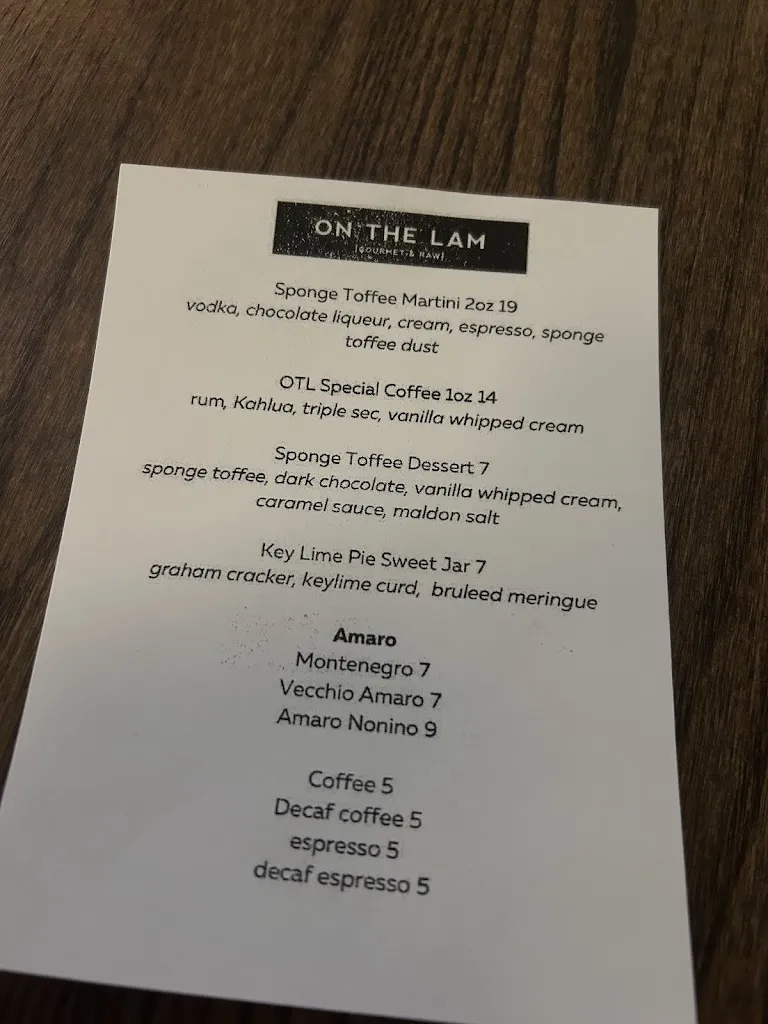 Menu_On the Lam Restaurant_Brant_image_old_2