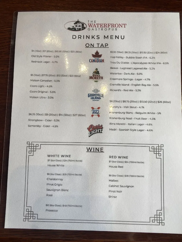 Menu_The Waterfront Gastropub_Carleton Place_image_old_1