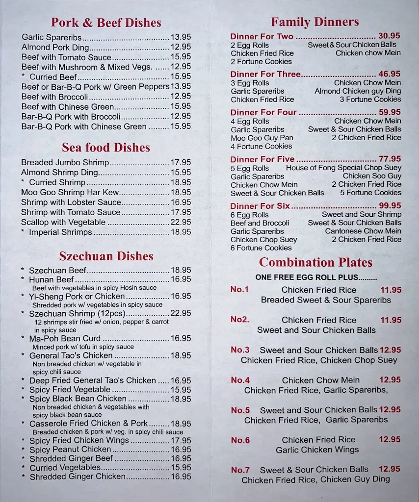 Menu_House Of Fong Restaurant_Carleton Place_image_old_2