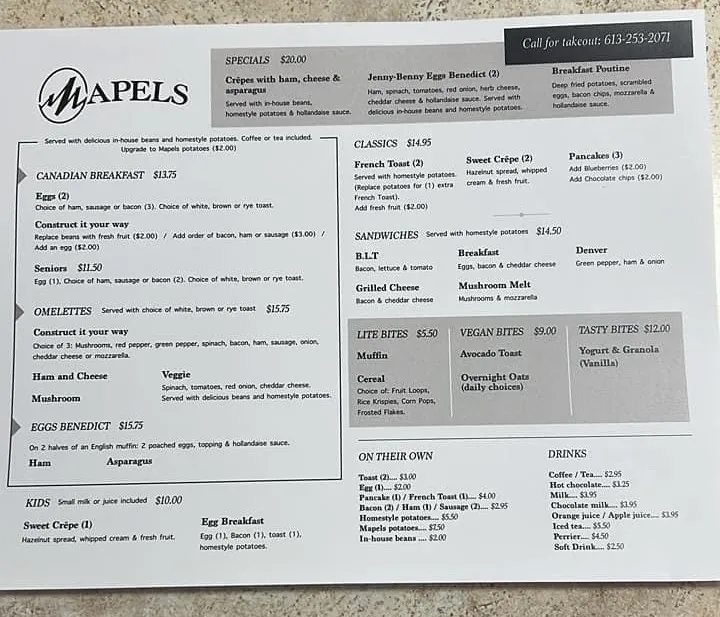 Menu_MAPELS_Carleton Place_image_old_1