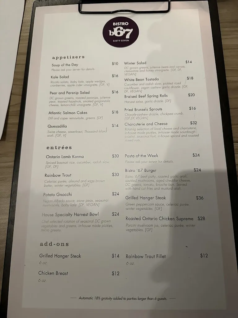 Menu_Bistro '67_Durham_image_old_1