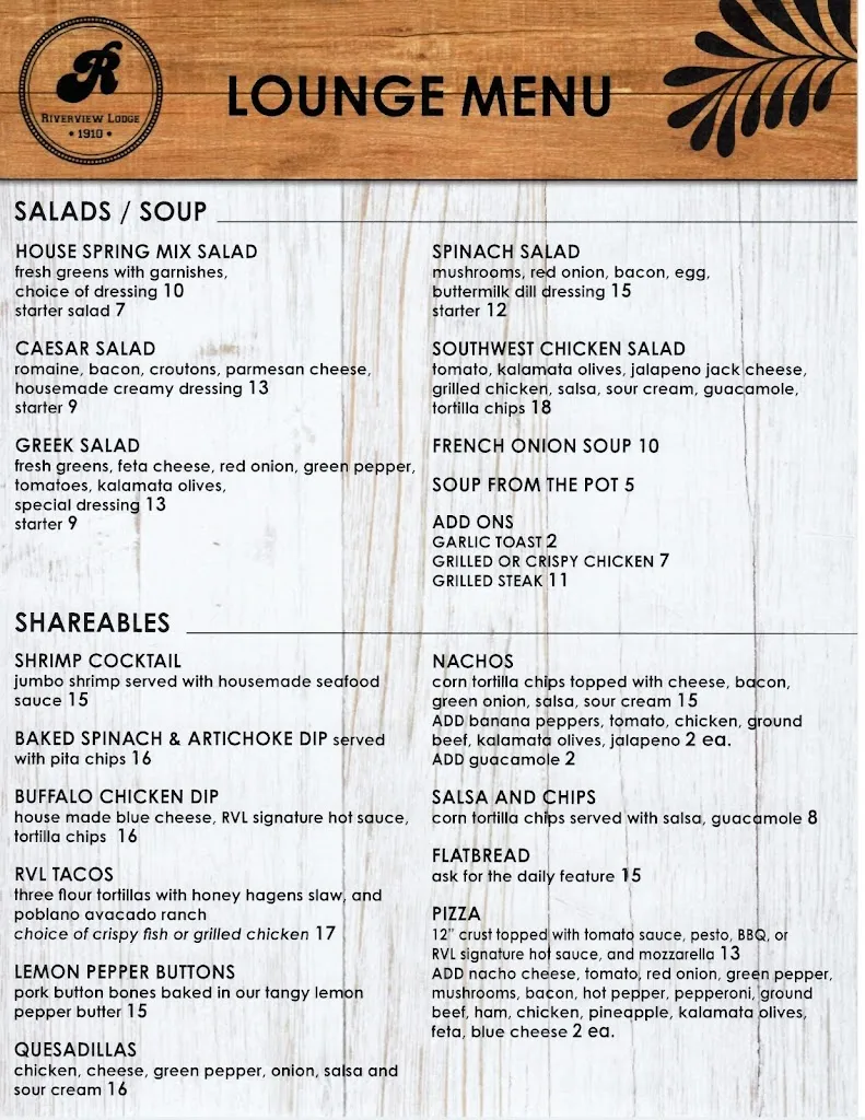 Menu_The Riverview Lodge_Dryden_image_old_1