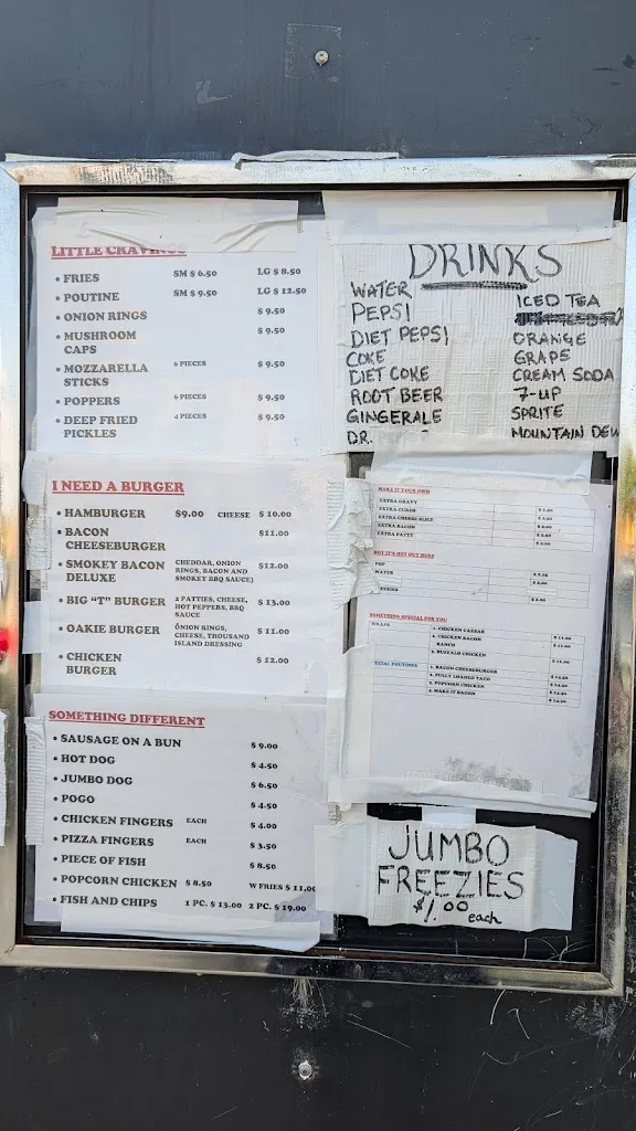 Oakies Chip Wagon restaurante en Englehart