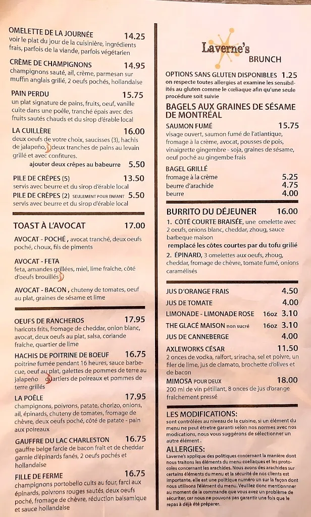 Menu_Laverne's Eatery_Gananoque_image_old_1