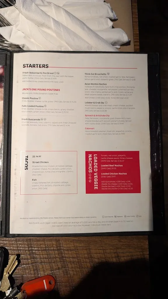 Jack's Sherway restaurante en Etobicoke