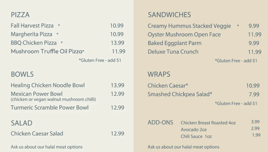 Healthy Planet Kitchen_Etobicoke_menu_bild_2