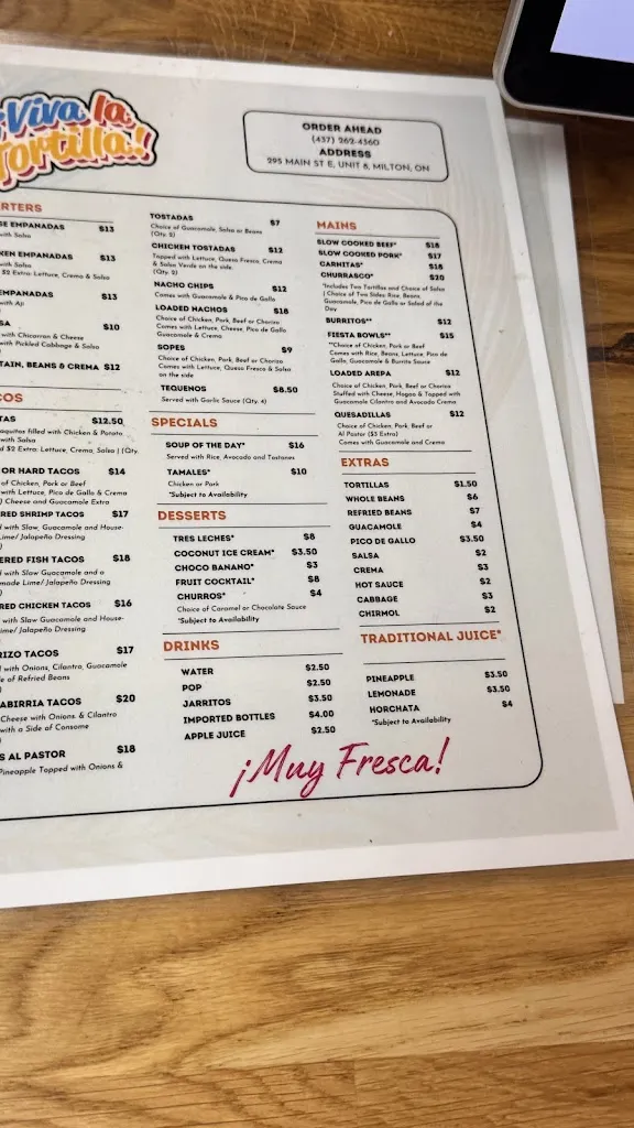 Menu_Troy's Diner Inc_Halton_image_old_1