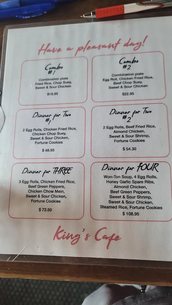 Menu_King's Cafe_Hearst_image_old_3