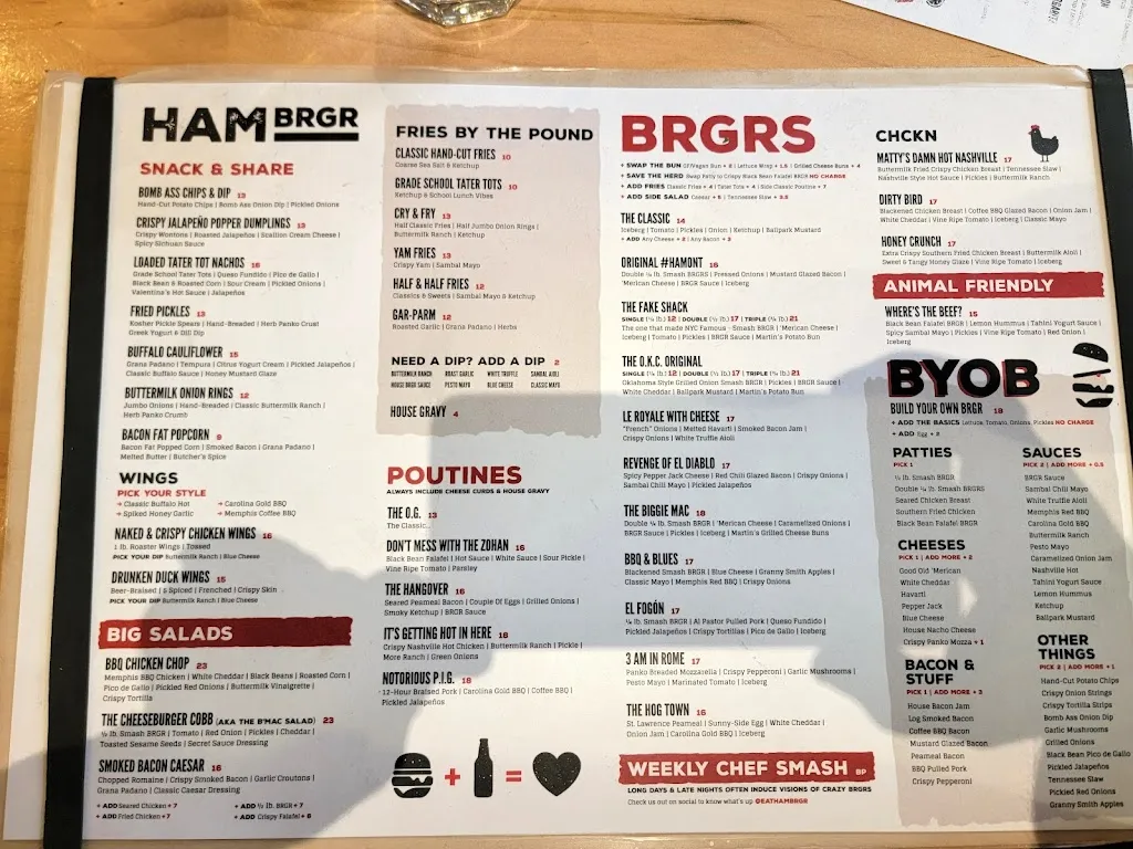 Menu_HAMBRGR King William_Hamilton_image_old_2