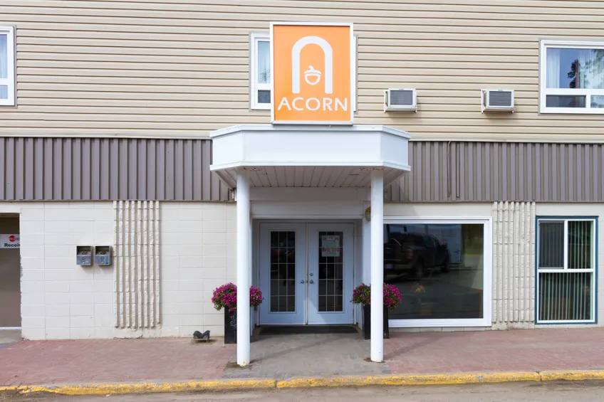 Acorn Motel restaurant in Grande Cache